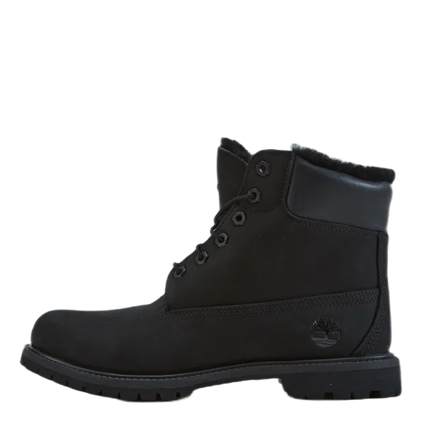 6in Premium Shearling Lined Wp Black