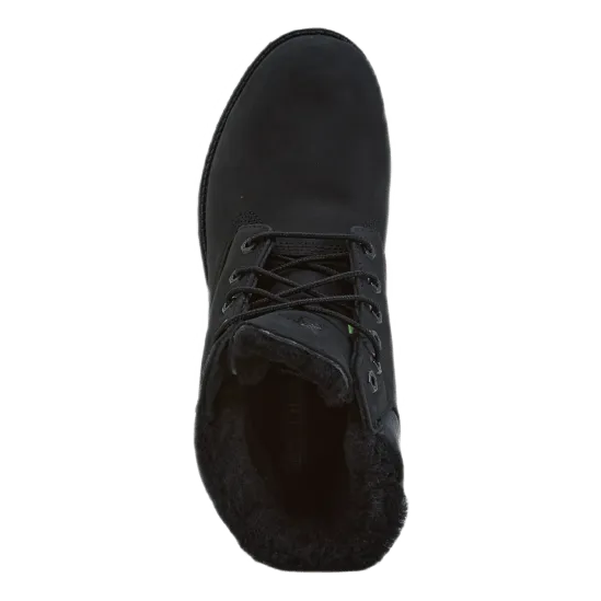 6in Premium Shearling Lined Wp Black