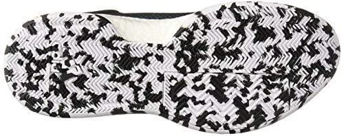 adidas Men's Marquee Boost Low Basketball Shoe White/Black, 10 M US