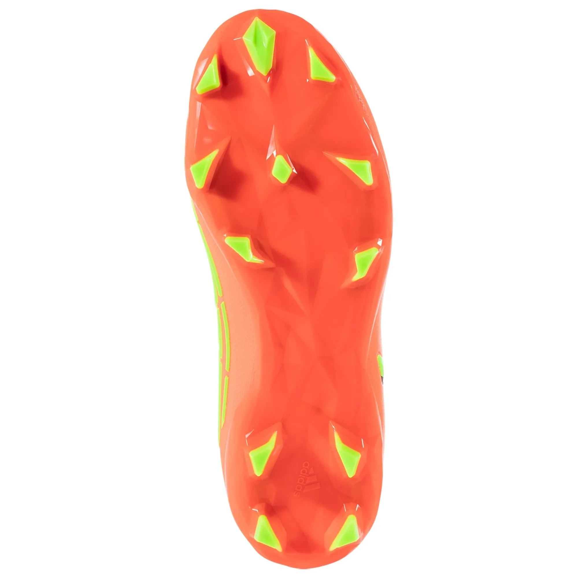 adidas Predator Edge   FG Junior Firm Ground Soccer Cleat - Solar Red/Solar Green/Core Black
