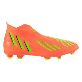 adidas Predator Edge   FG Junior Firm Ground Soccer Cleat - Solar Red/Solar Green/Core Black