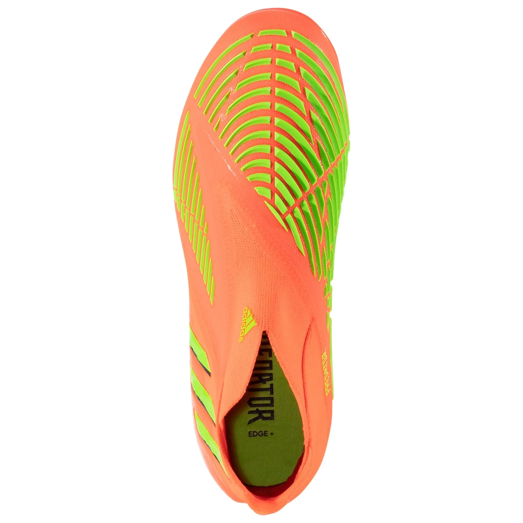 adidas Predator Edge   FG Junior Firm Ground Soccer Cleat - Solar Red/Solar Green/Core Black