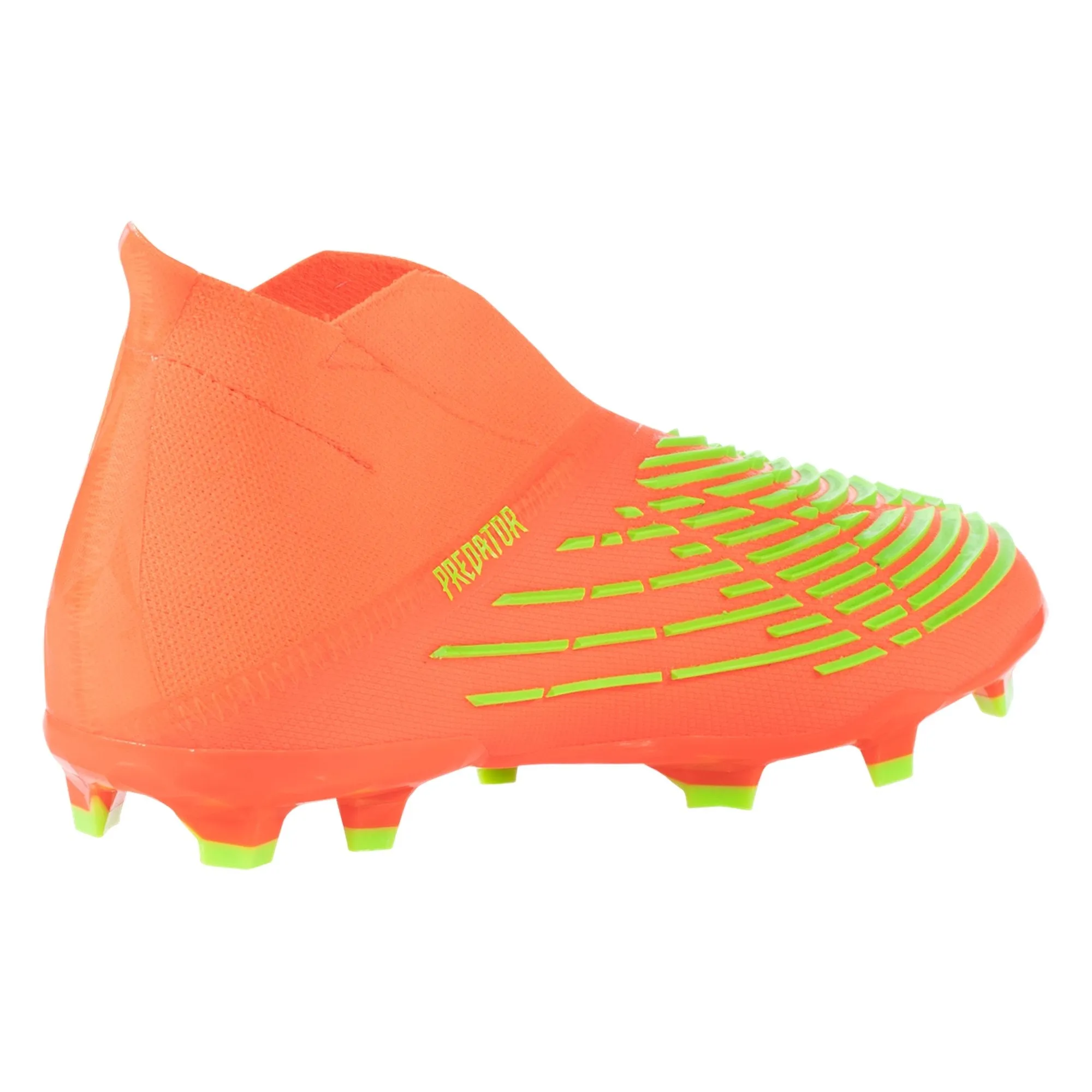 adidas Predator Edge   FG Junior Firm Ground Soccer Cleat - Solar Red/Solar Green/Core Black