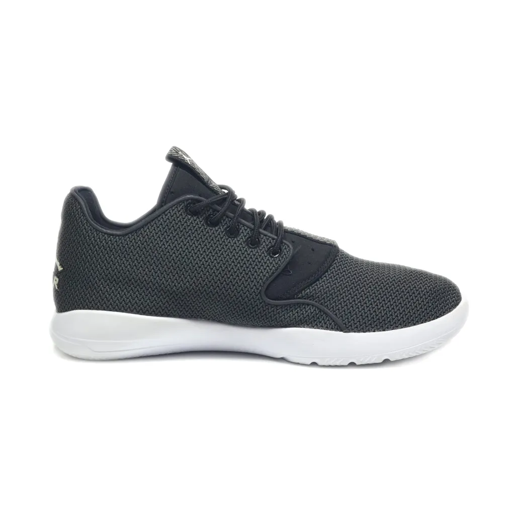 Air Jordan Eclipse Low-Top Sneakers Leather Black Colour For Men