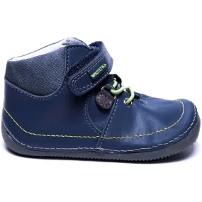 barefoot LENS green toddler boy sneakers (narrow)
