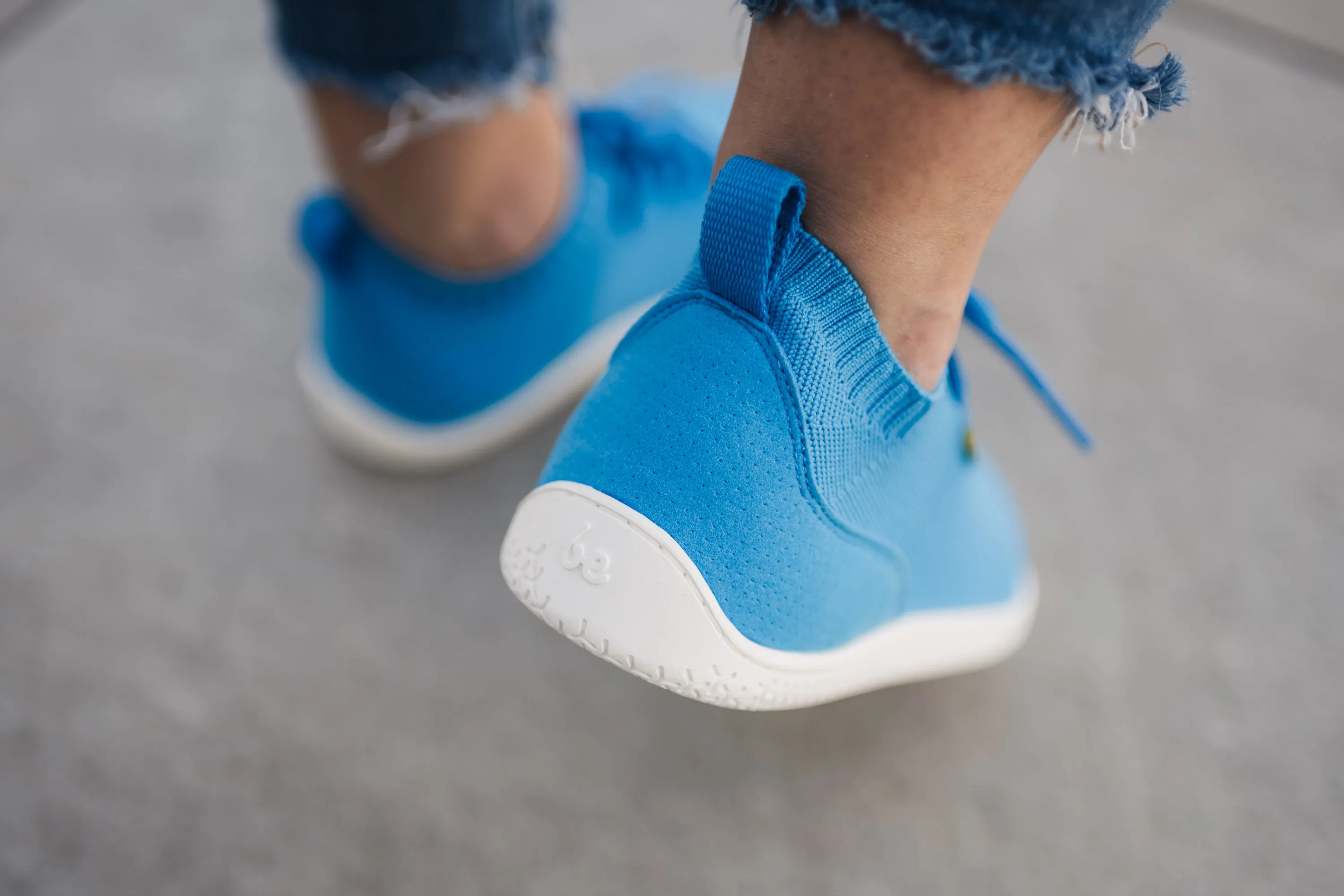 Barefoot Sneakers Be Lenka Stride - Blue & White