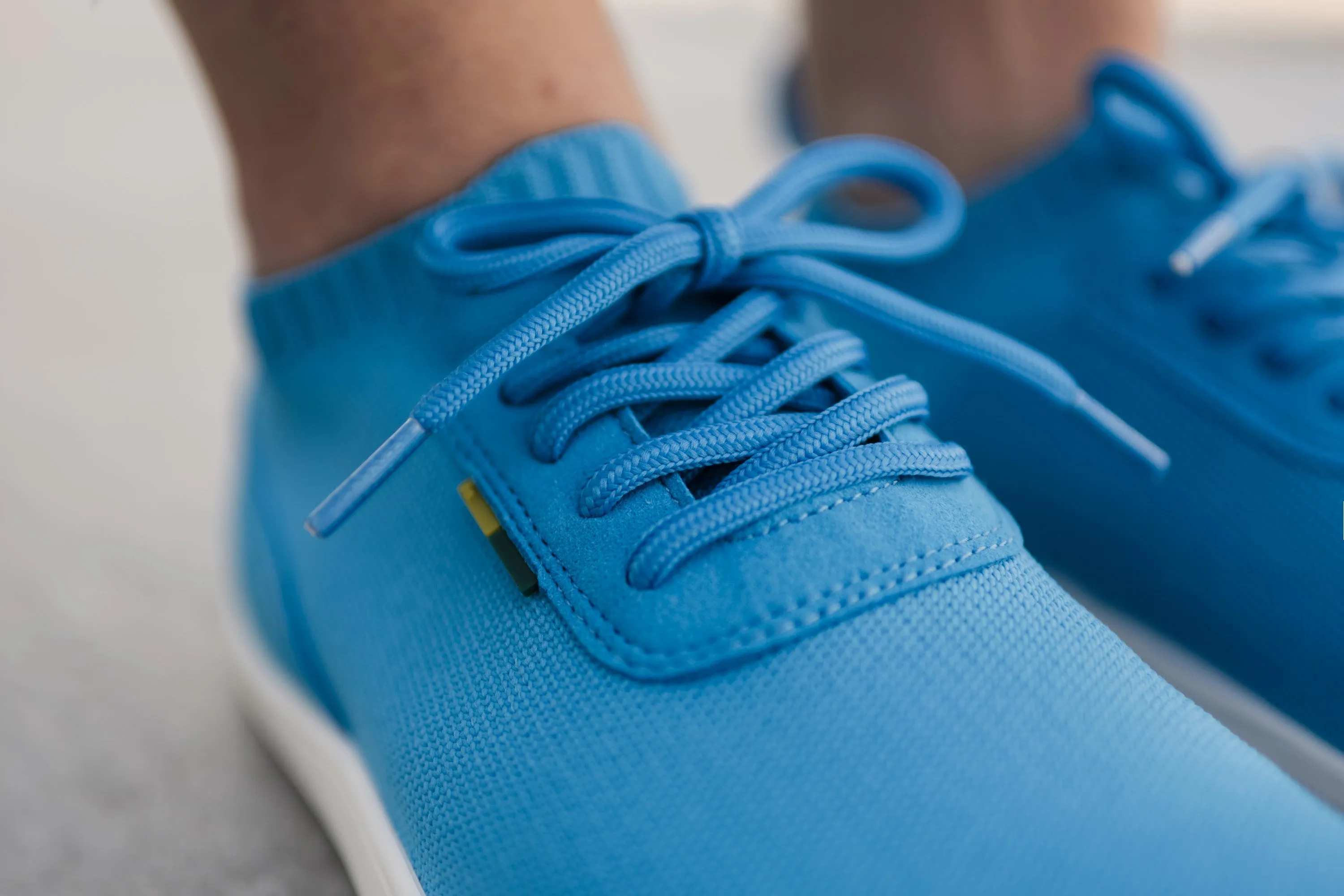 Barefoot Sneakers Be Lenka Stride - Blue & White