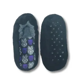 Black Panther Boys Slippers Fuzzy Moccasin House Shoes for Kids