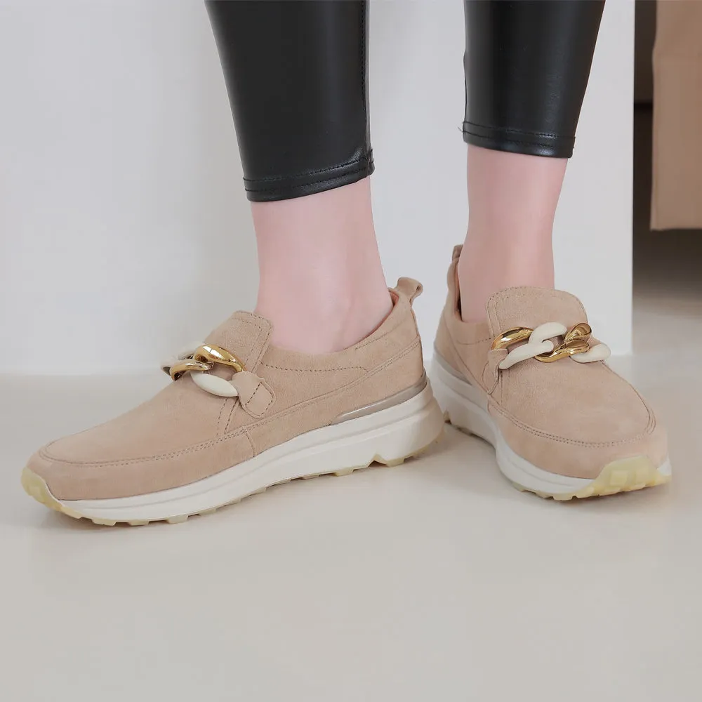 BMS Chain Link Loafers (Sand)