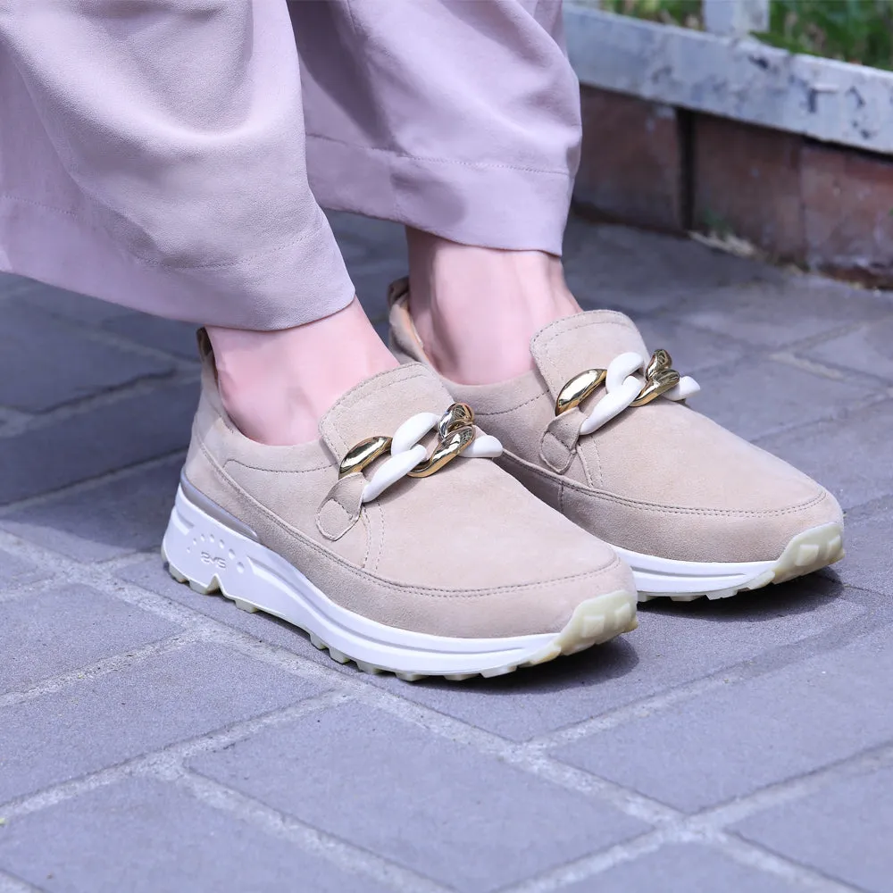 BMS Chain Link Loafers (Sand)