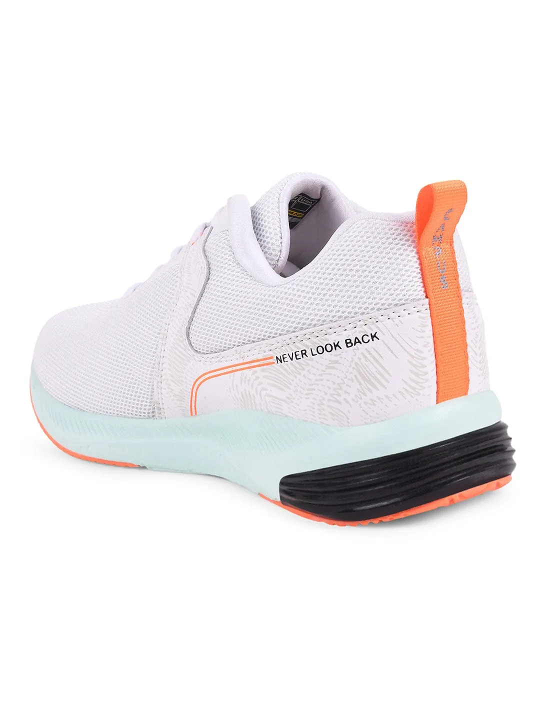 CAMP-SLASHER White Men's Running Shoes