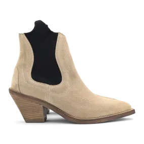 Chelsea Cowboy Boot in Cappucino Suede