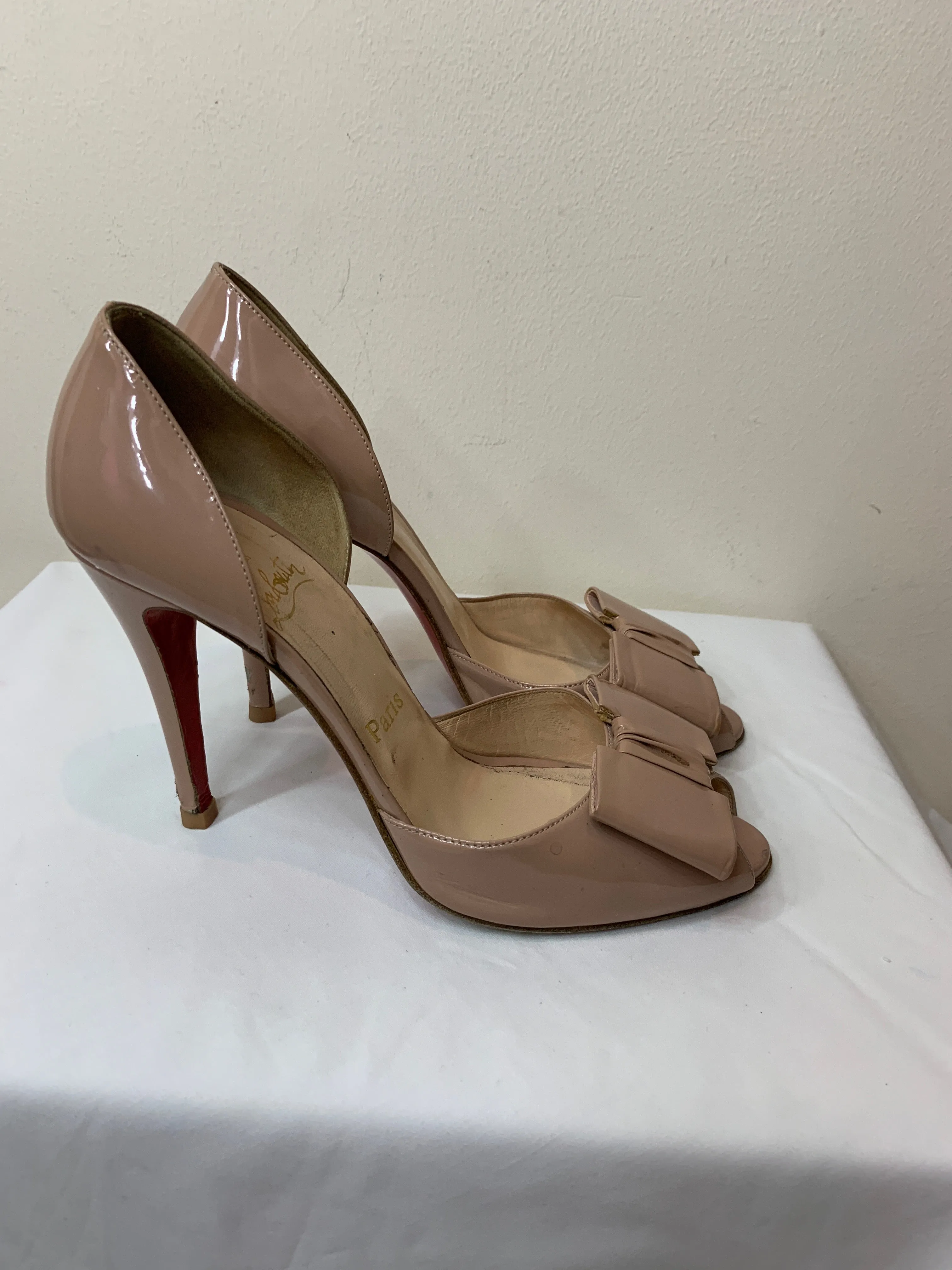 Christian Louboutin Joli D'Orsay Patent Leather Heels