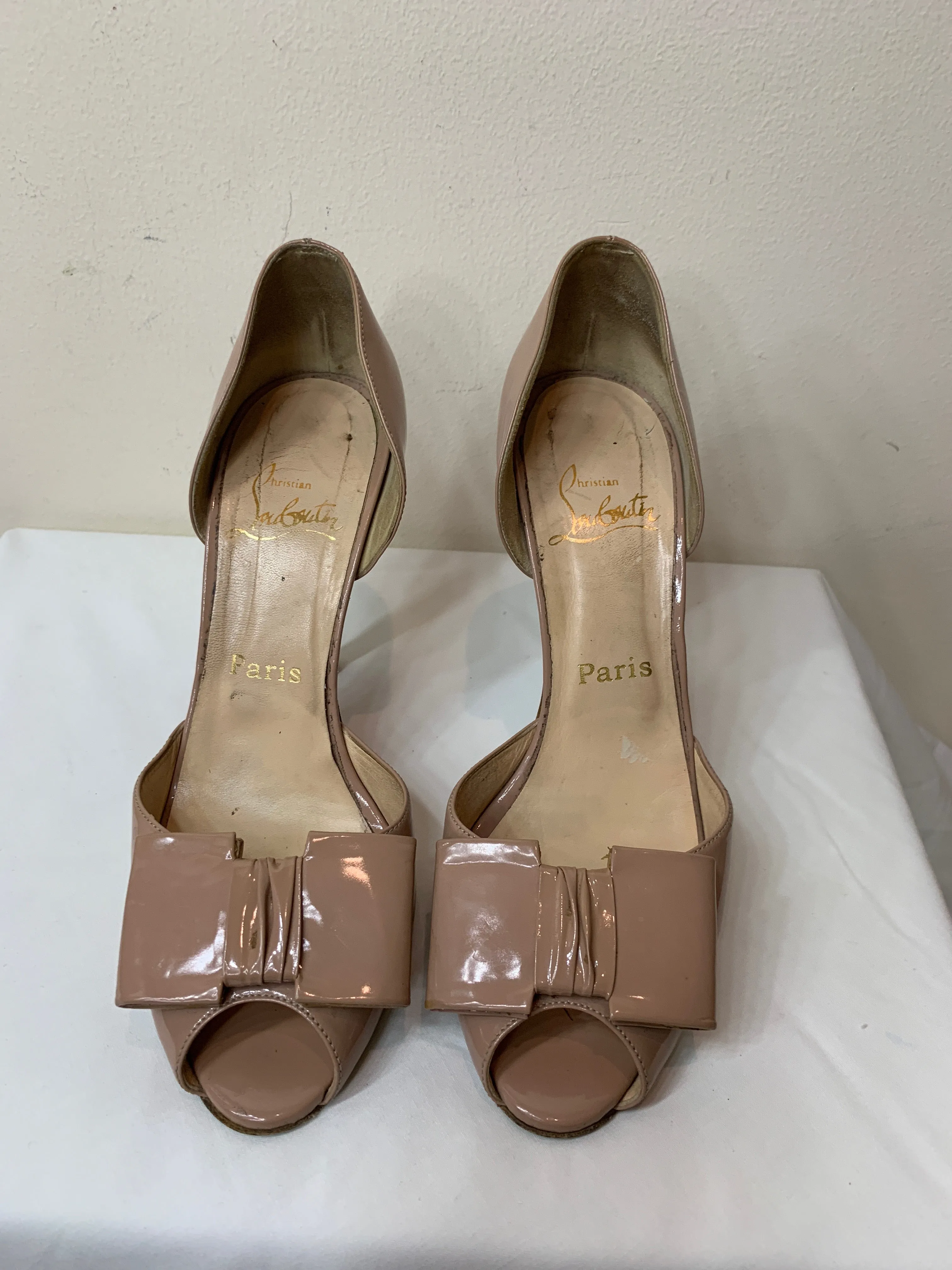 Christian Louboutin Joli D'Orsay Patent Leather Heels