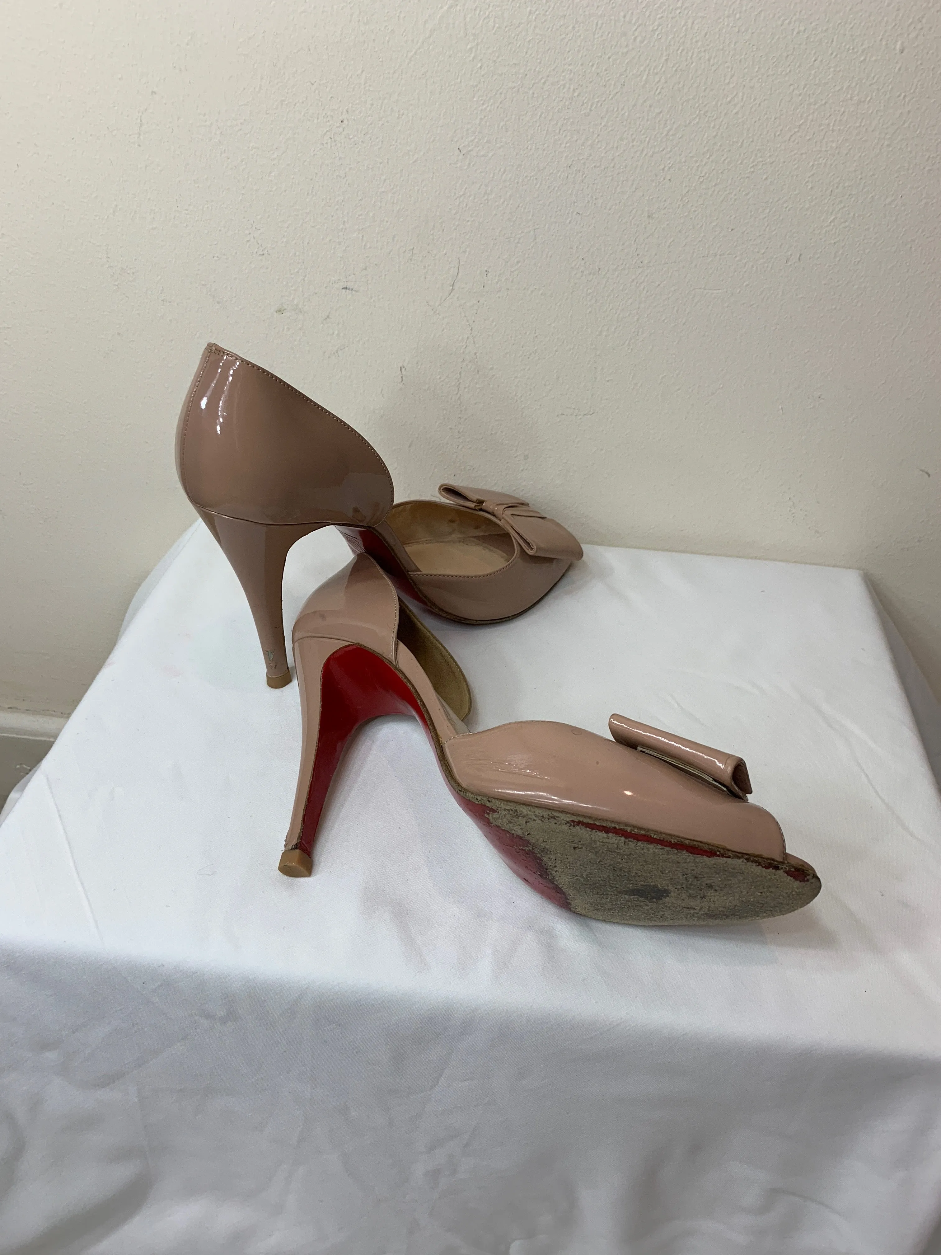 Christian Louboutin Joli D'Orsay Patent Leather Heels