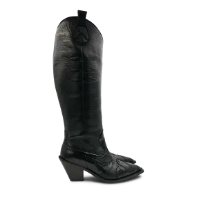 Cowboy Boot in Black