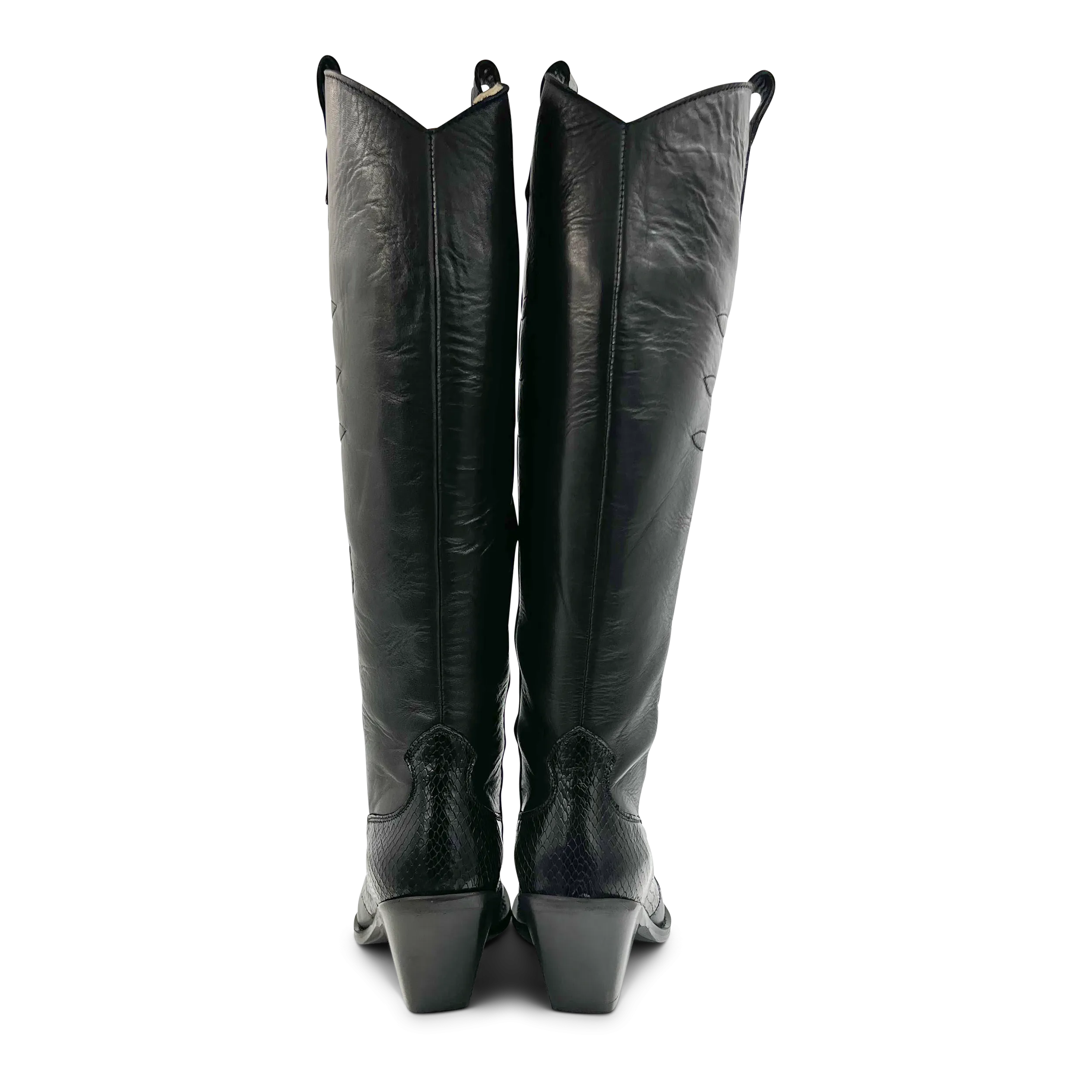 Cowboy Boot in Black