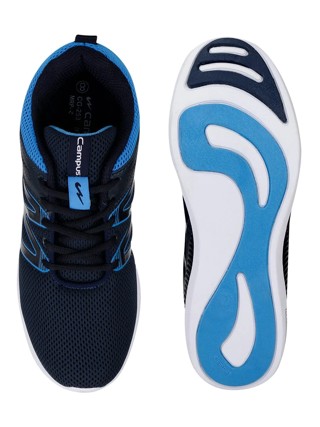 ENTER Blue Men's Running Shoes