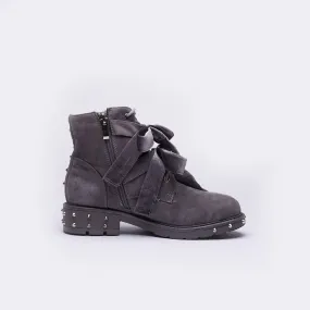 Forever Studded Laceup Boots