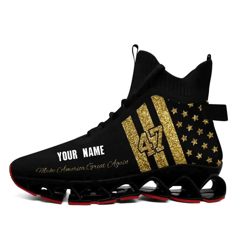 Gift Ideas,Personalized Trump Design Sneakers, Custom Breathable Running Shoes, Pride Unisex Shoes