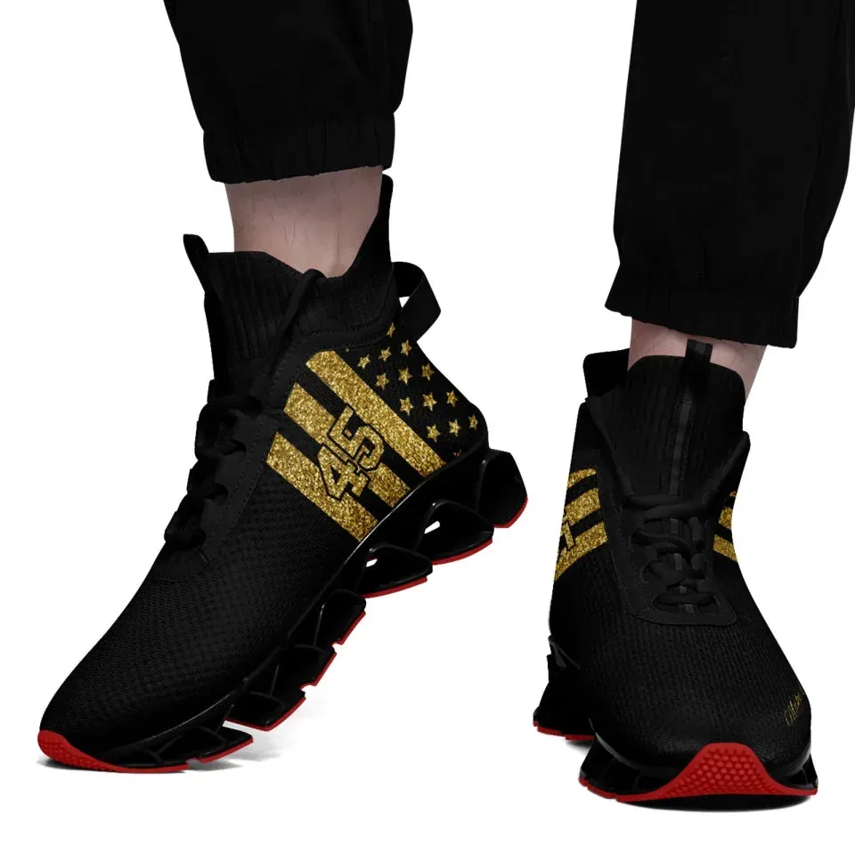 Gift Ideas,Personalized Trump Design Sneakers, Custom Breathable Running Shoes, Pride Unisex Shoes