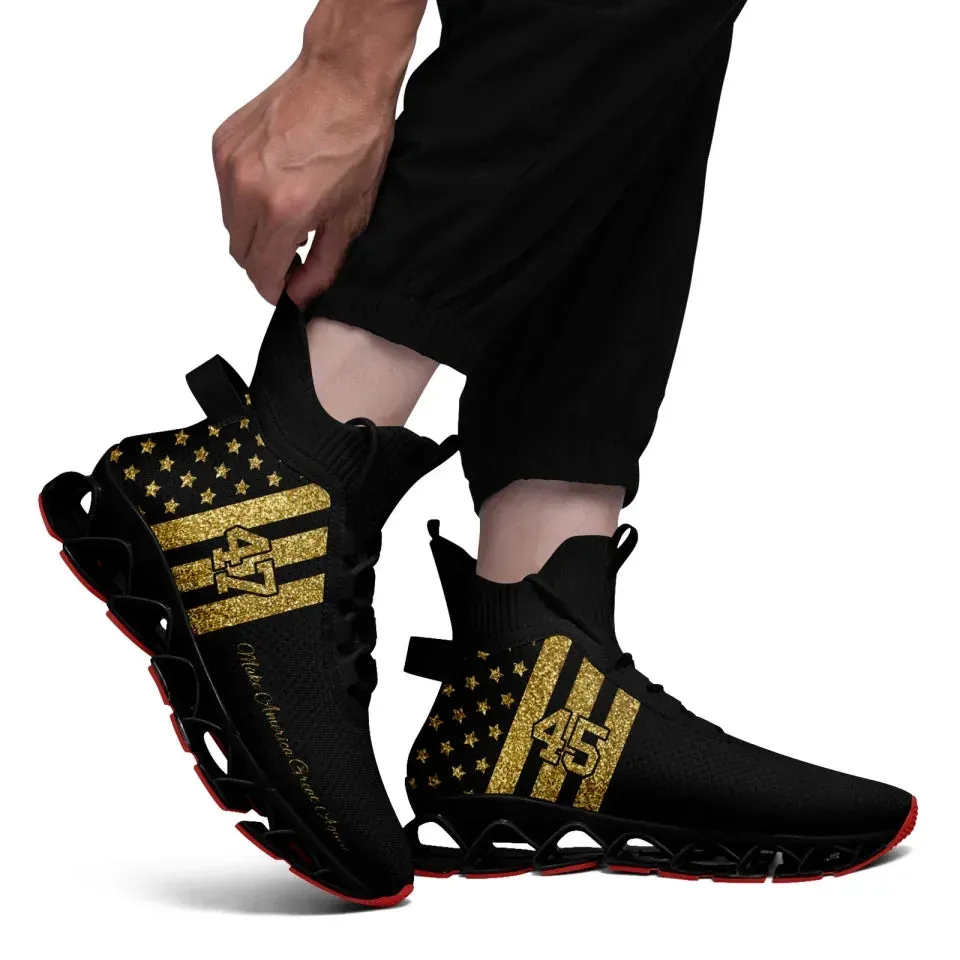 Gift Ideas,Personalized Trump Design Sneakers, Custom Breathable Running Shoes, Pride Unisex Shoes