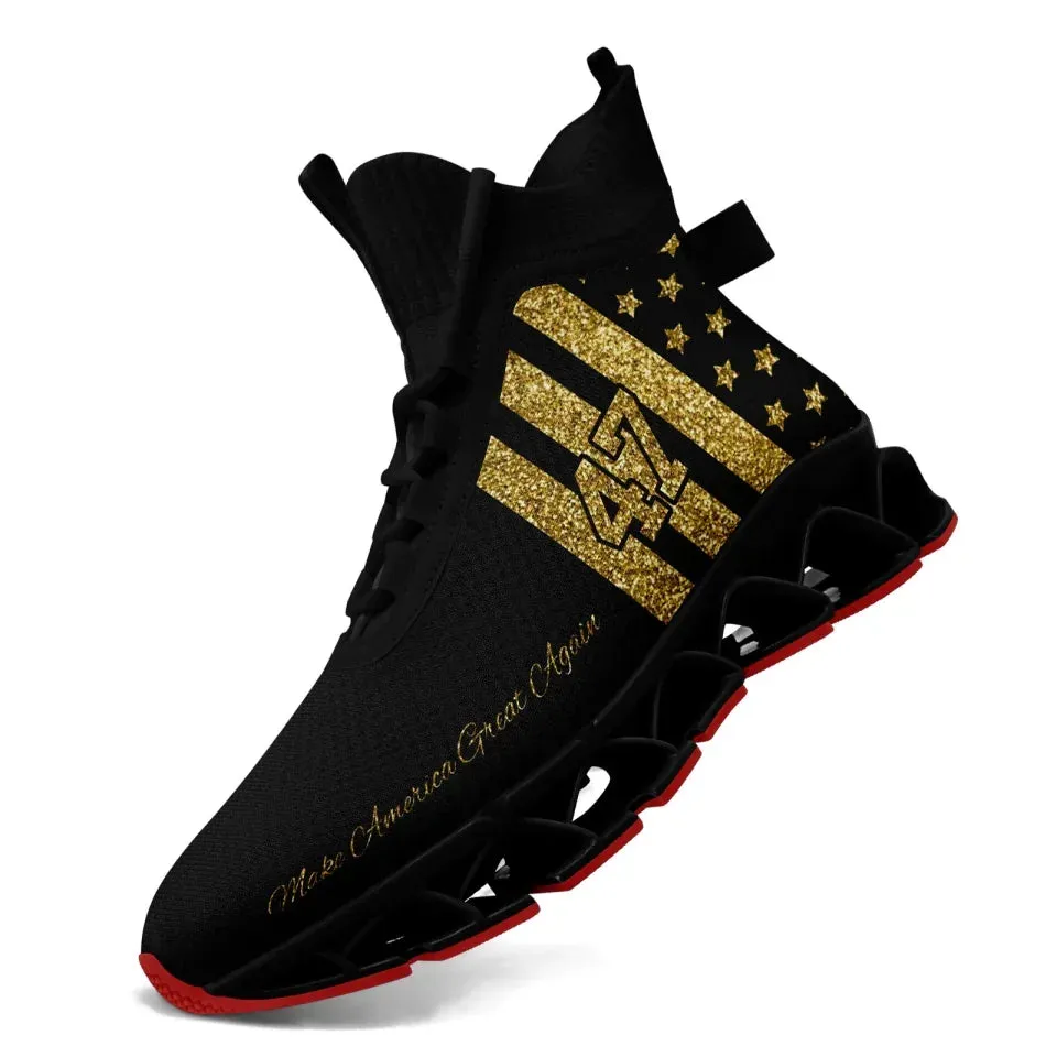 Gift Ideas,Personalized Trump Design Sneakers, Custom Breathable Running Shoes, Pride Unisex Shoes