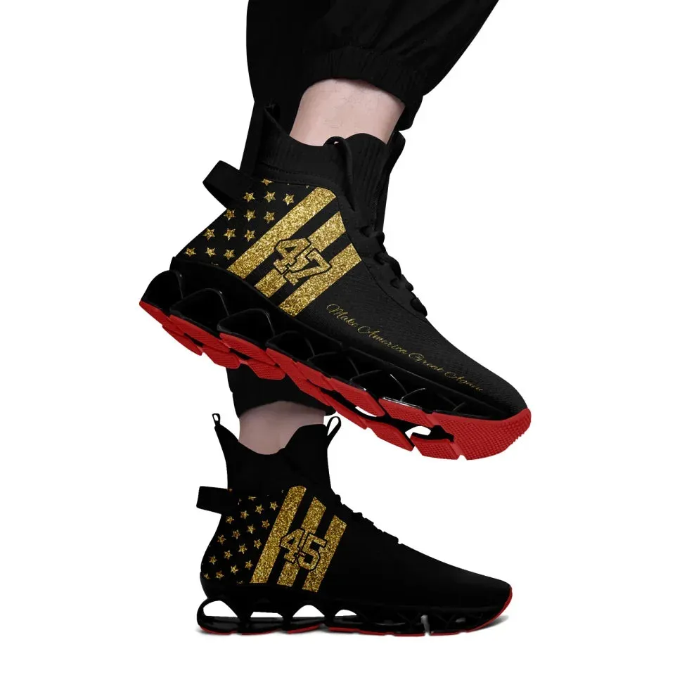 Gift Ideas,Personalized Trump Design Sneakers, Custom Breathable Running Shoes, Pride Unisex Shoes