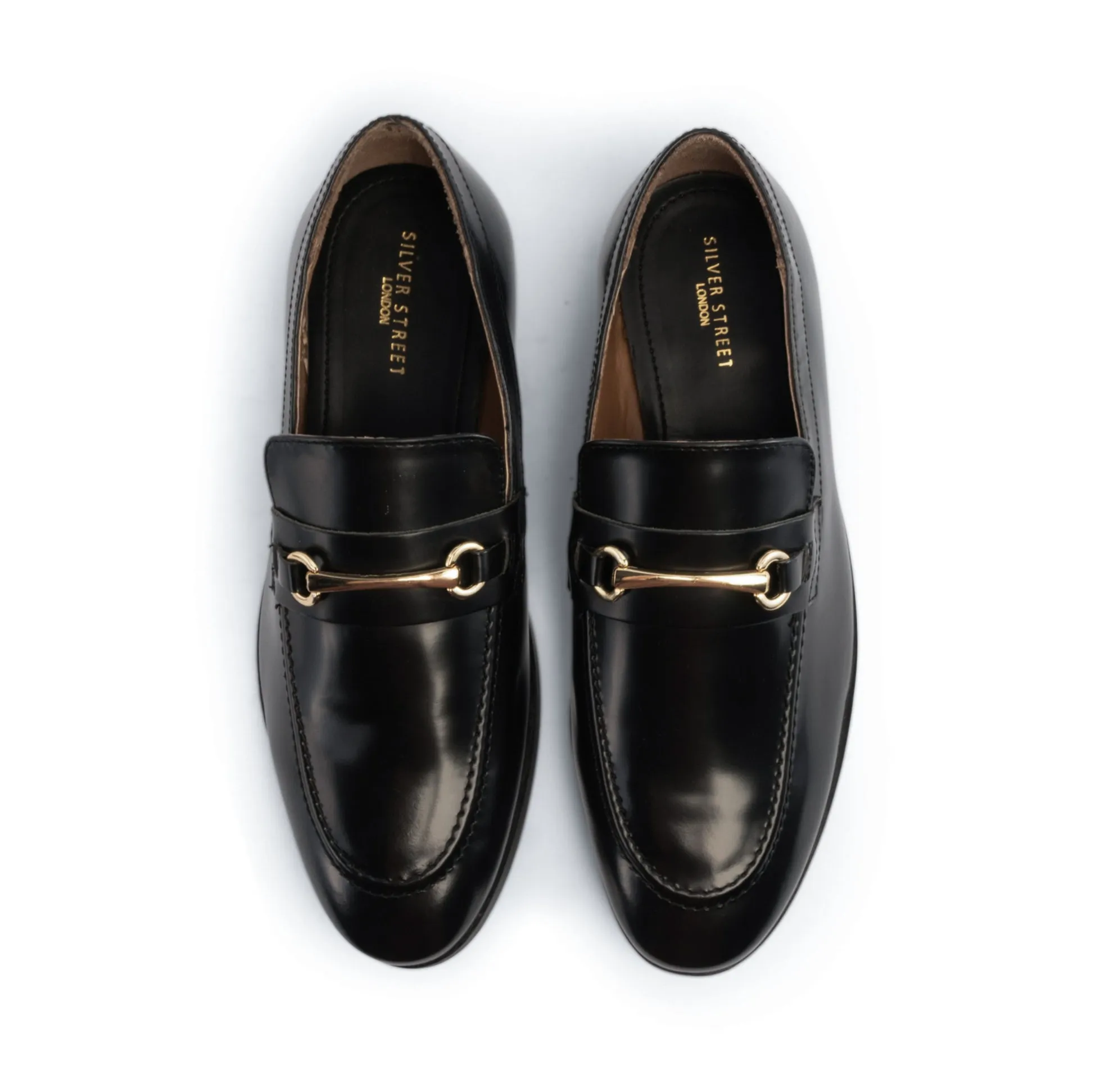 Harrogate Smart Formal Leather Loafer - Black
