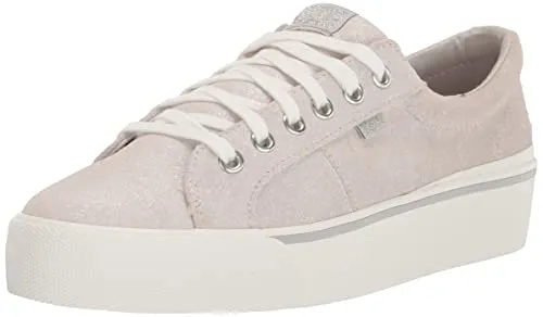Keds Women's Jump Kick Duo Sneaker, Silver, 8