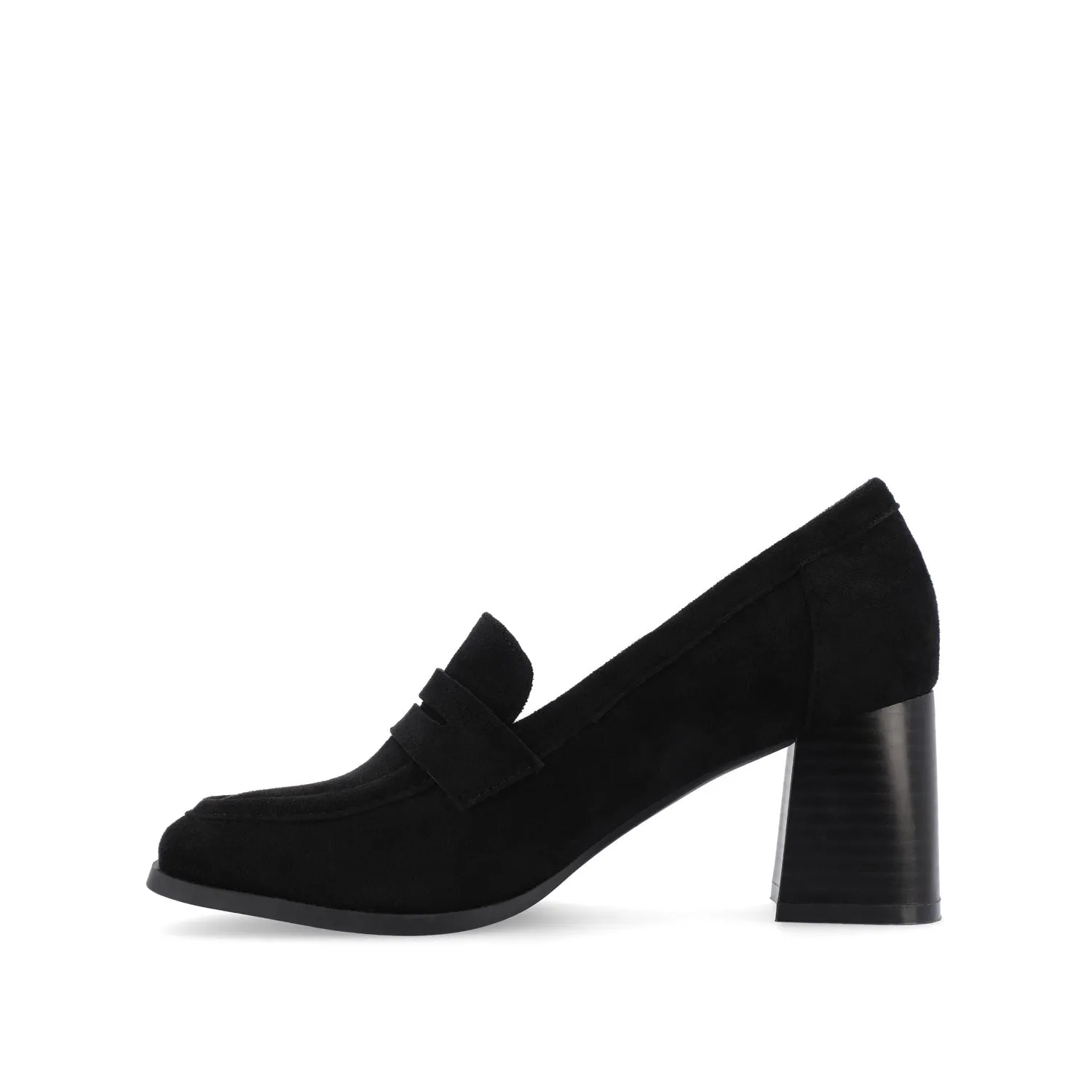 MALLEAH BLOCK HEEL LOAFERS IN WIDE
