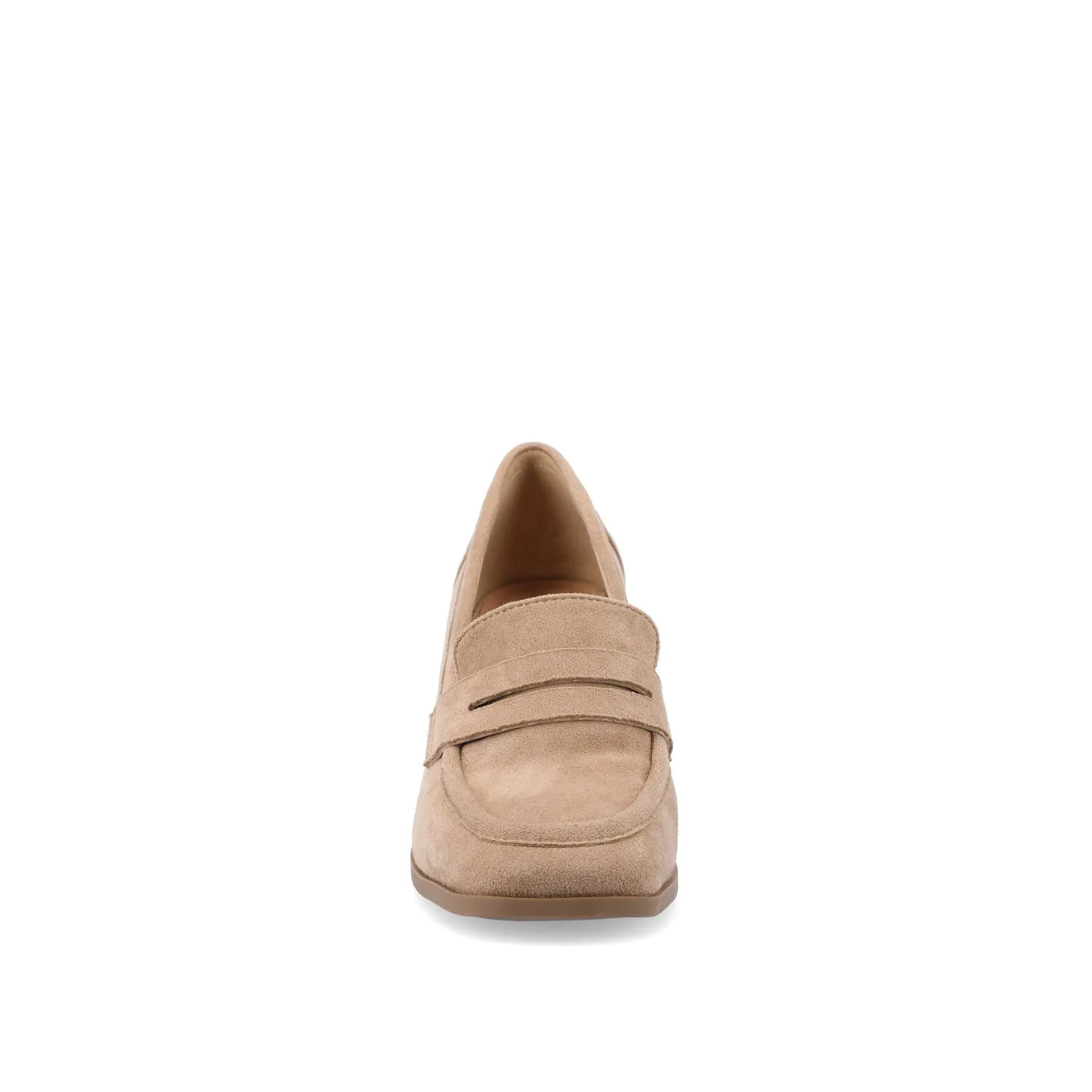 MALLEAH BLOCK HEEL LOAFERS IN WIDE