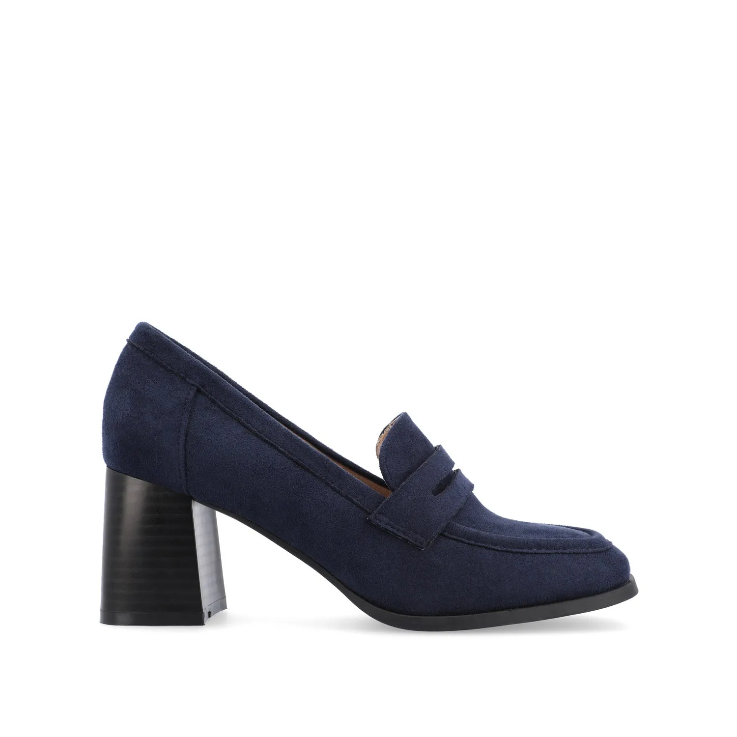 MALLEAH BLOCK HEEL LOAFERS IN WIDE