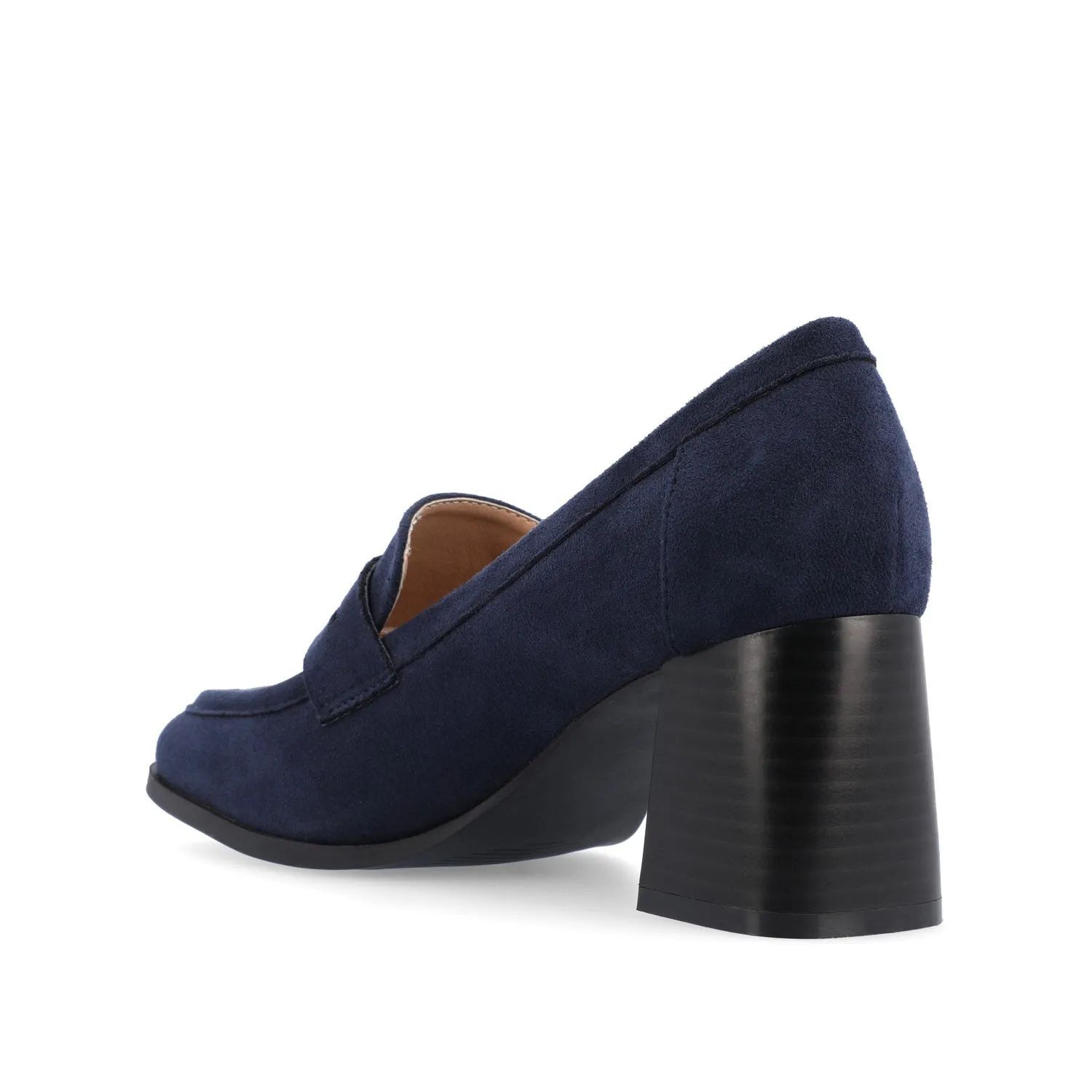 MALLEAH BLOCK HEEL LOAFERS IN WIDE