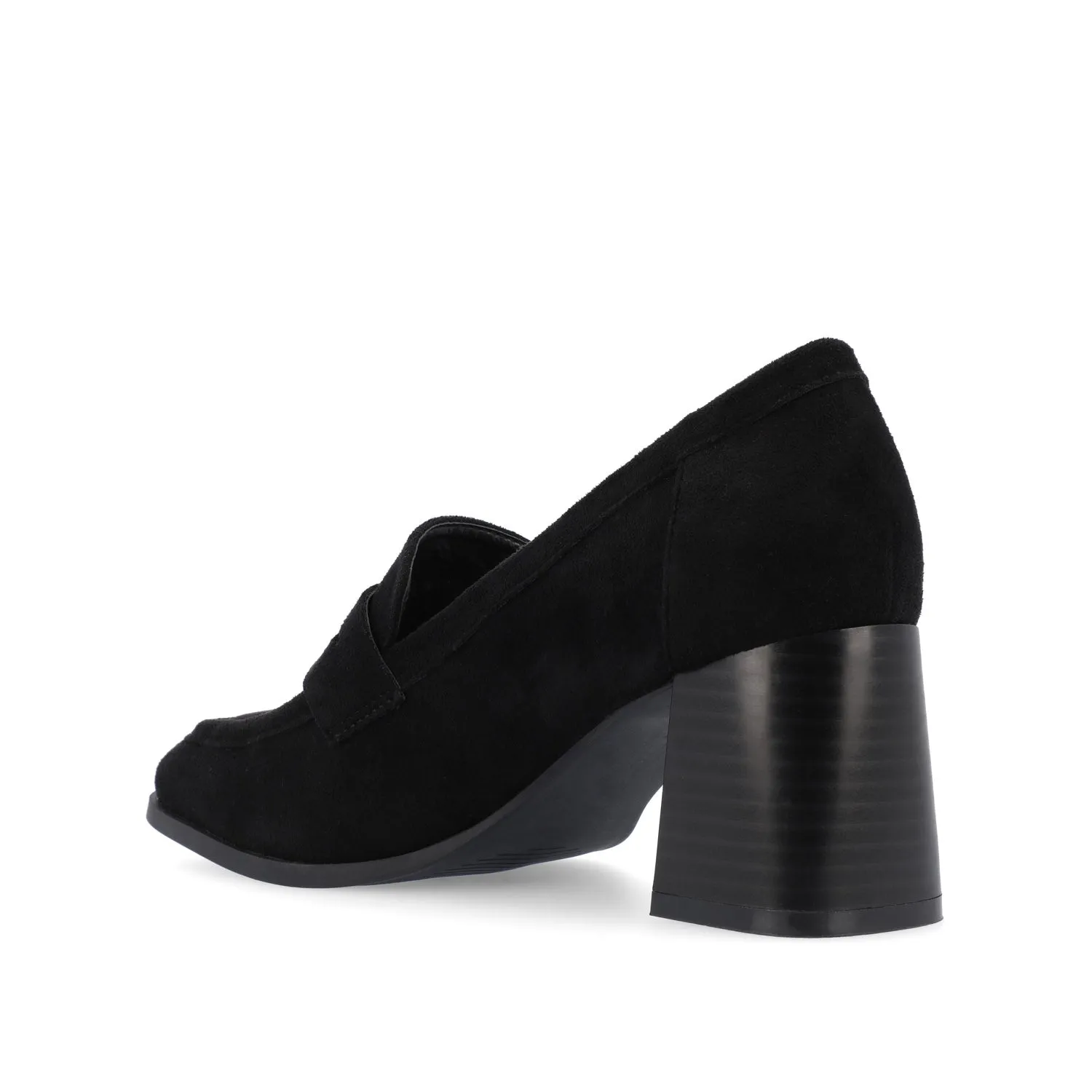 MALLEAH BLOCK HEEL LOAFERS IN WIDE