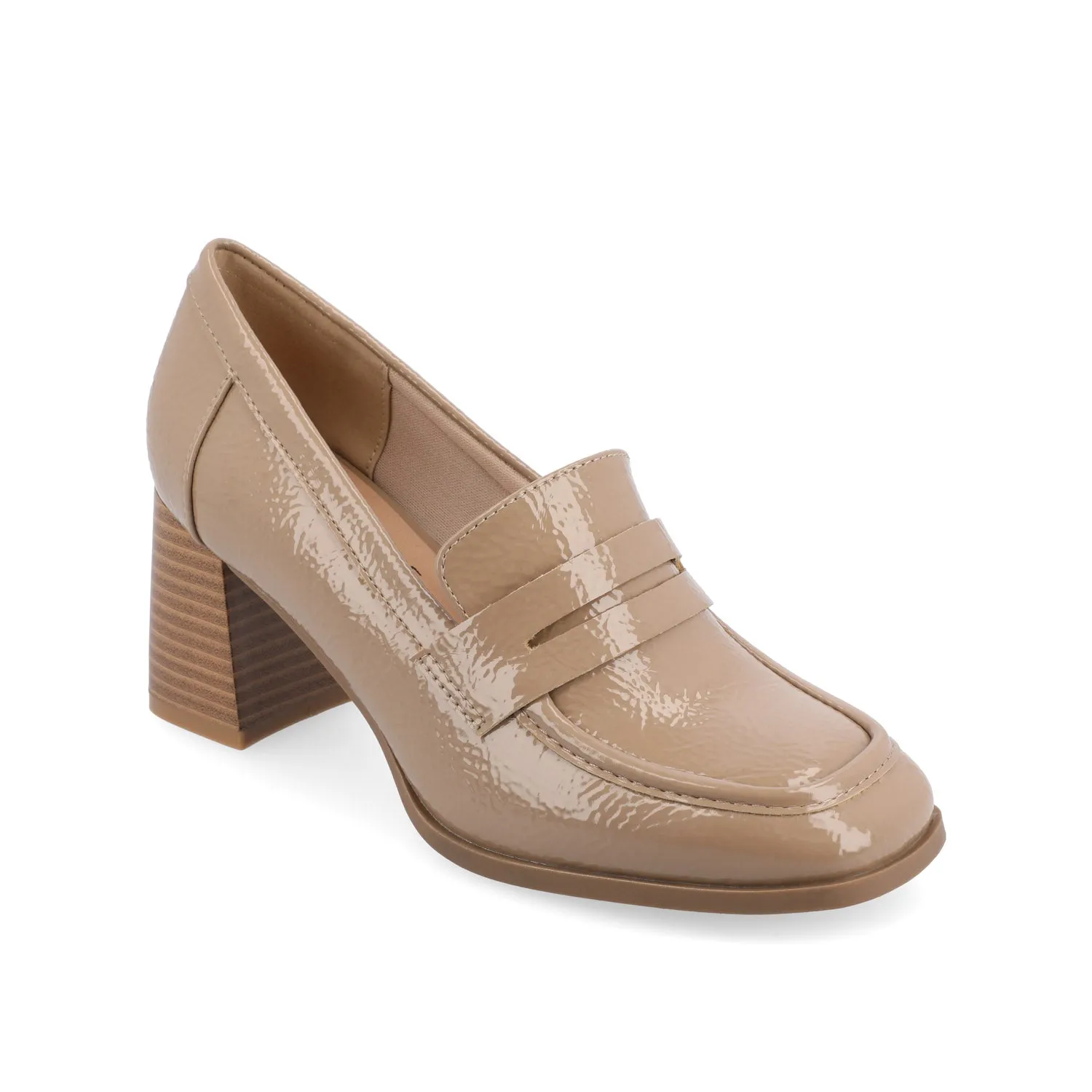 MALLEAH BLOCK HEEL LOAFERS IN WIDE