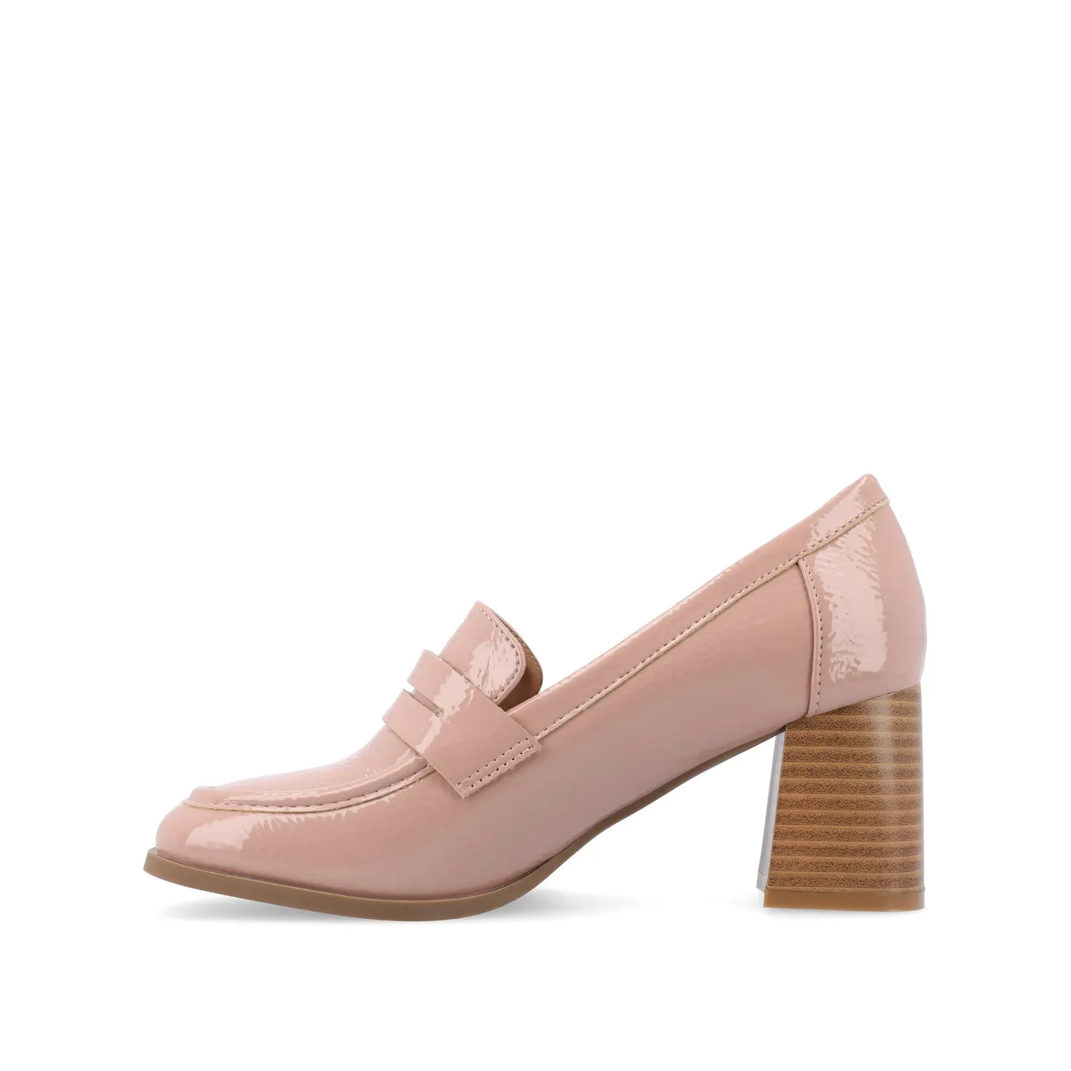 MALLEAH BLOCK HEEL LOAFERS IN WIDE