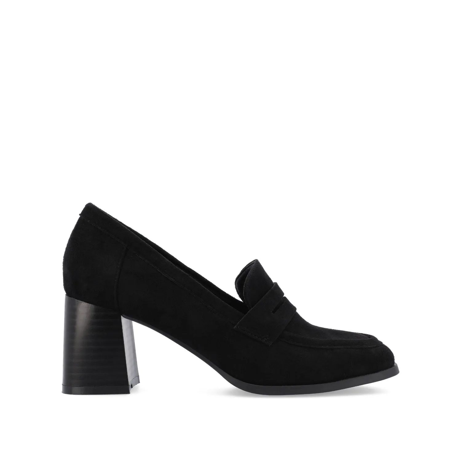 MALLEAH BLOCK HEEL LOAFERS IN WIDE