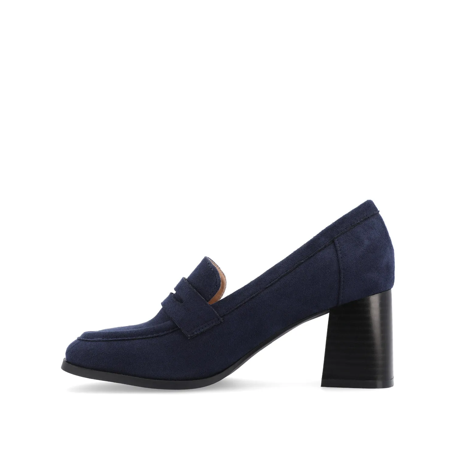 MALLEAH BLOCK HEEL LOAFERS IN WIDE
