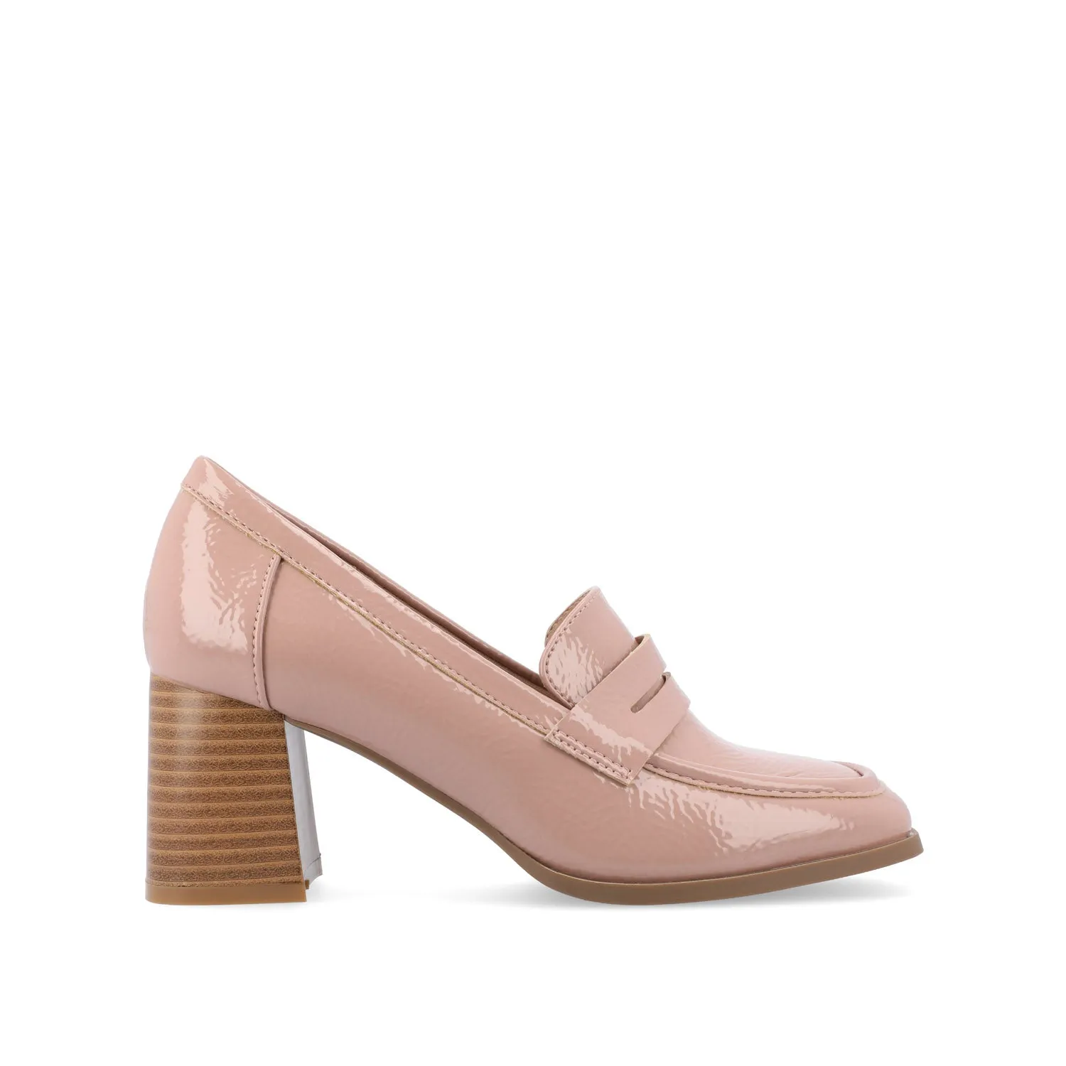 MALLEAH BLOCK HEEL LOAFERS IN WIDE
