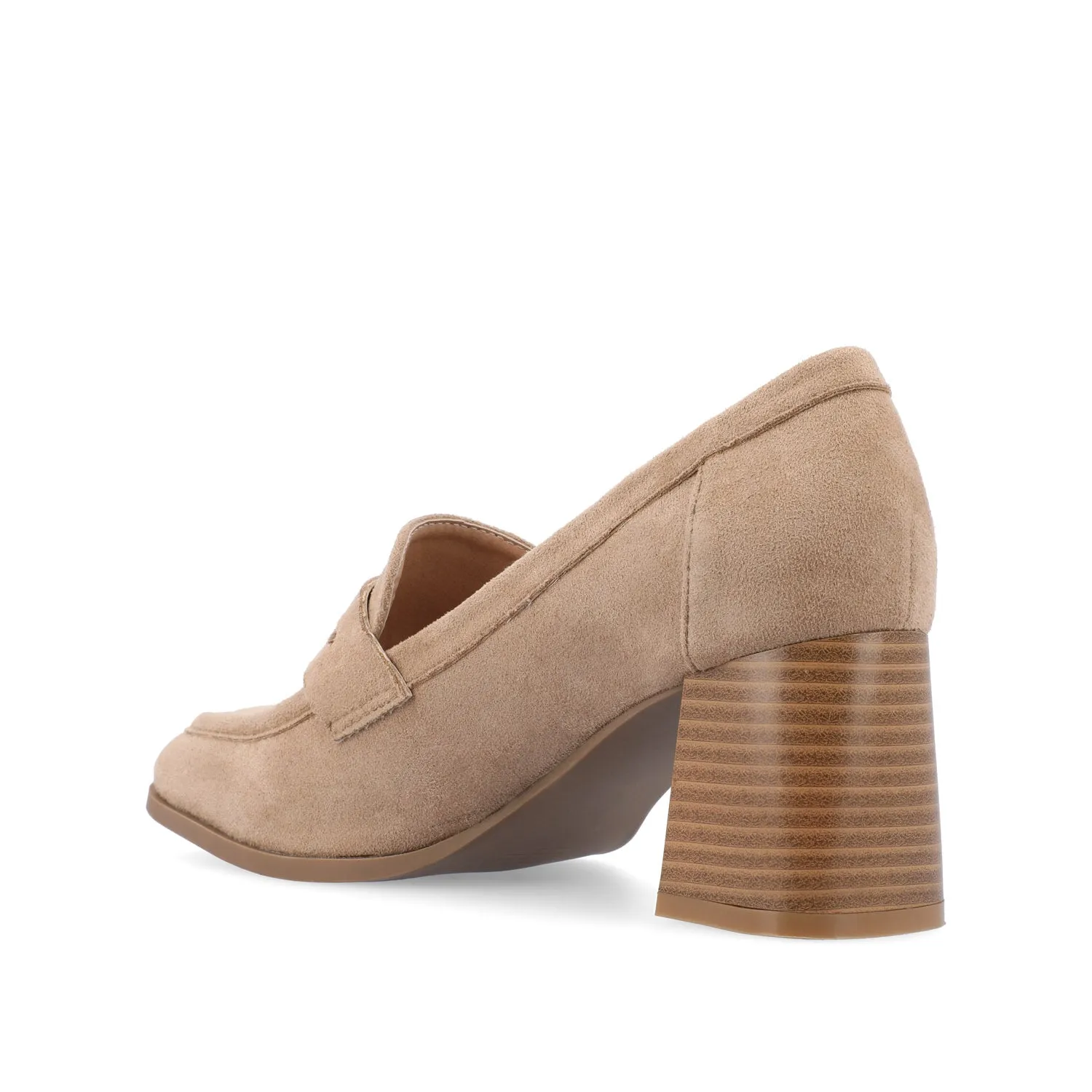MALLEAH BLOCK HEEL LOAFERS IN WIDE