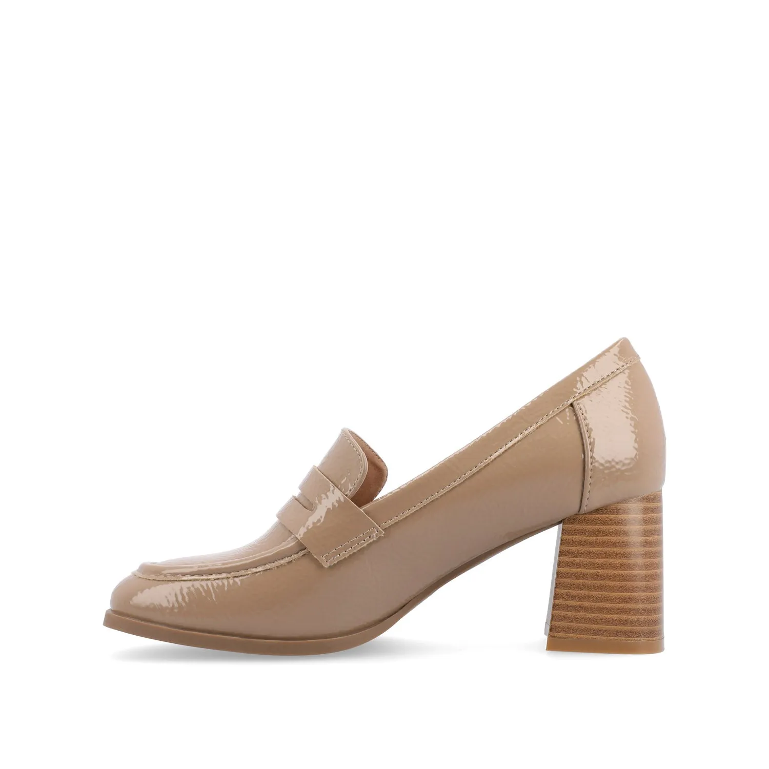 MALLEAH BLOCK HEEL LOAFERS IN WIDE