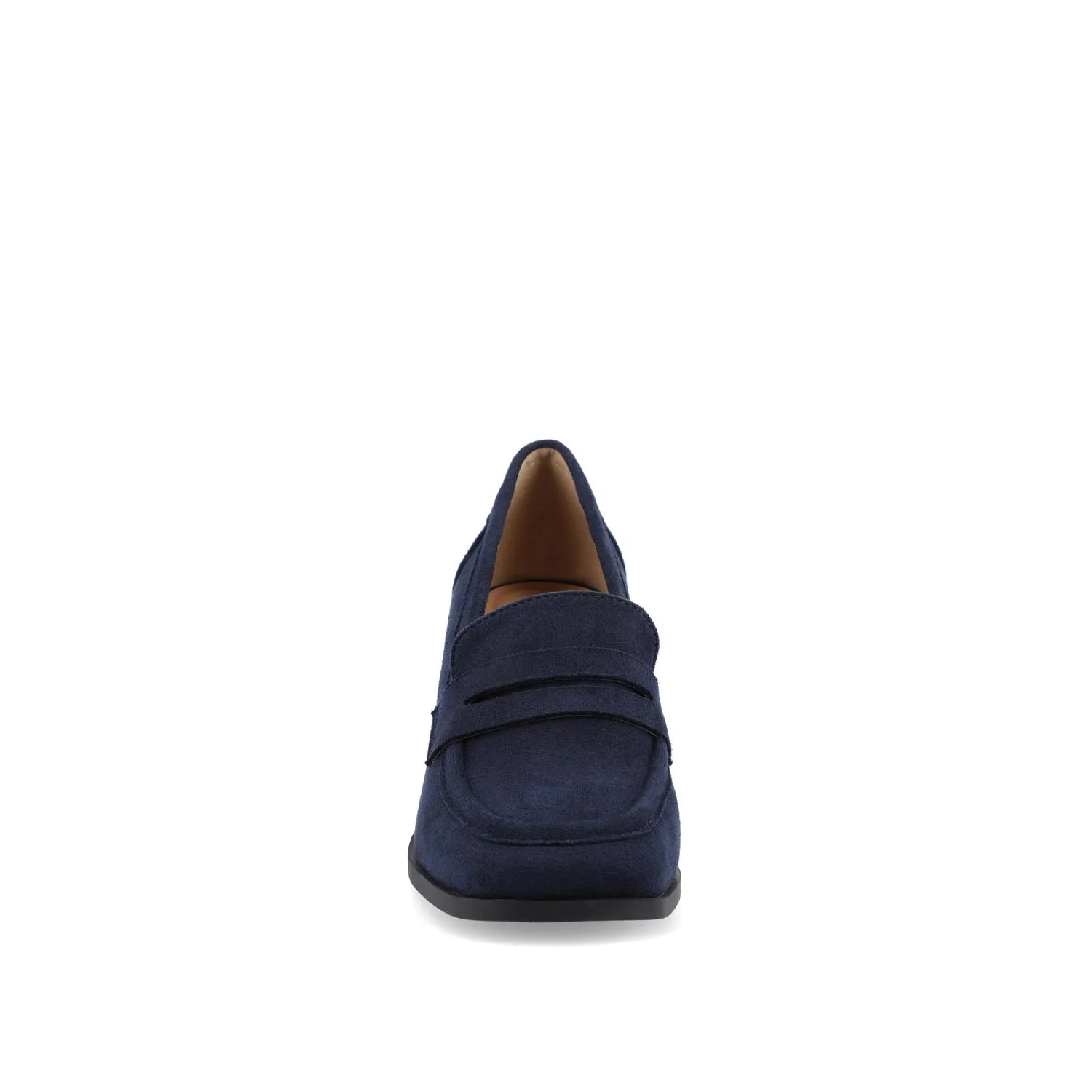 MALLEAH BLOCK HEEL LOAFERS IN WIDE