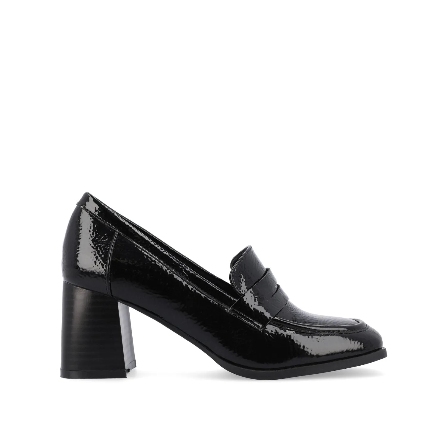 MALLEAH BLOCK HEEL LOAFERS IN WIDE