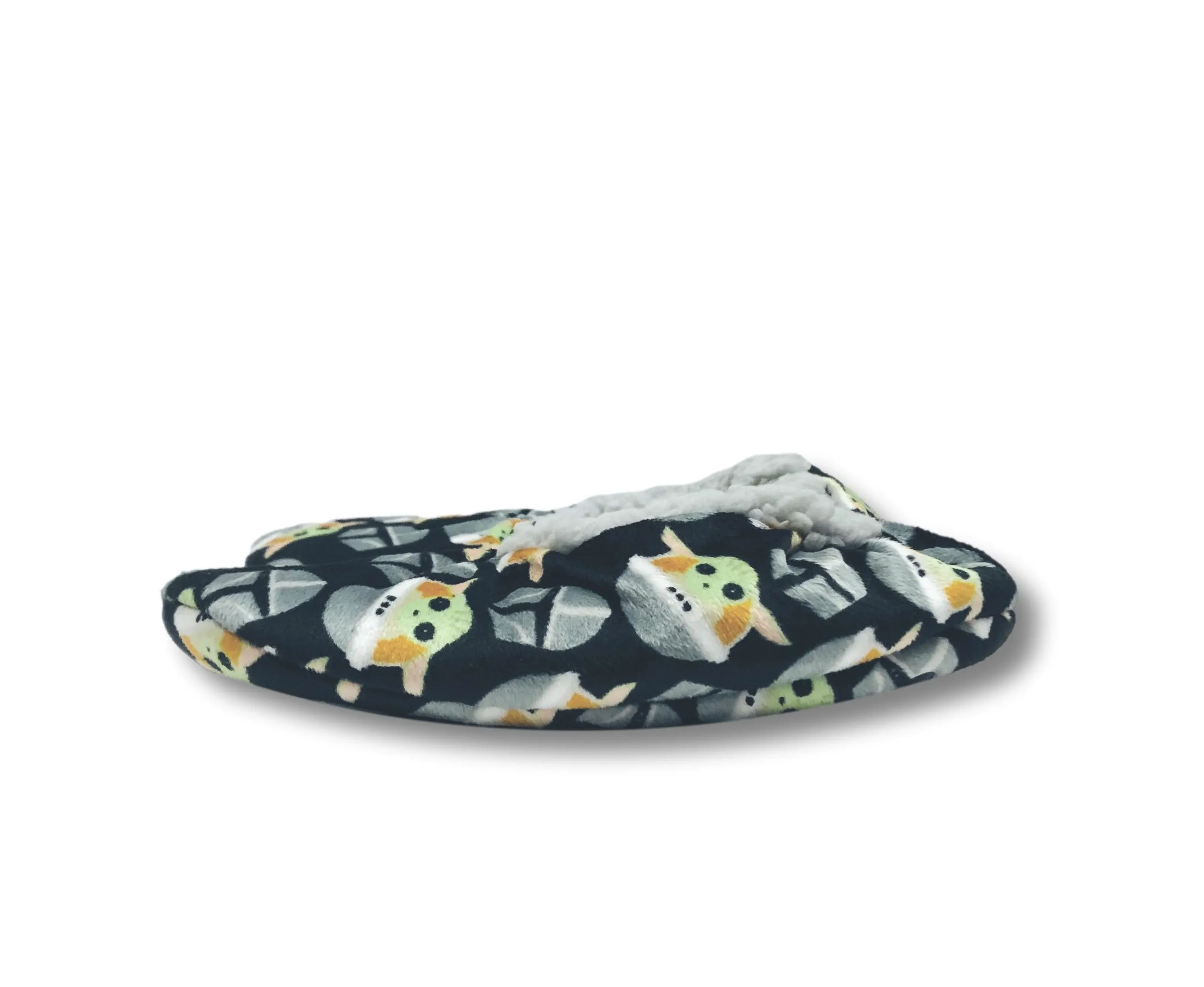 Mandalorian Baby Yoda Boys Slippers Fuzzy Slipper Socks for Kids