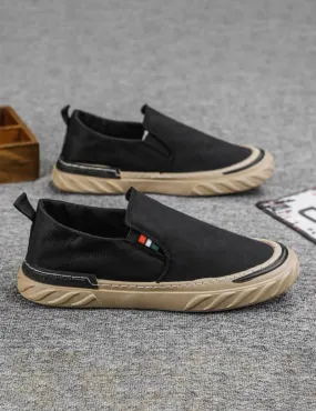 Men Minimalist Slip On Skate Shoes