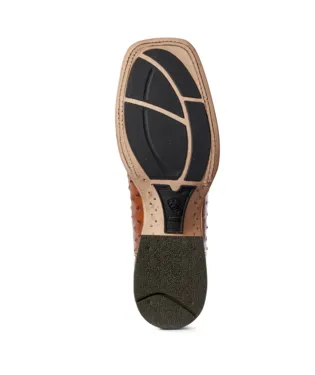 Men's Ariat Barker Full Quill Ostrich Boot