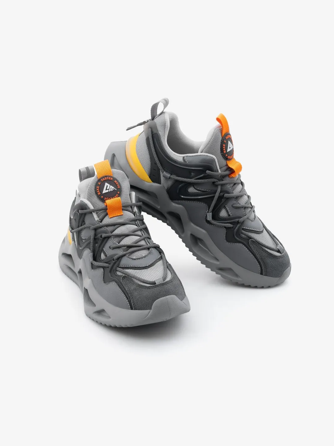 Moscow Smoky Grey Low Top Minimalist Classy Sneakers