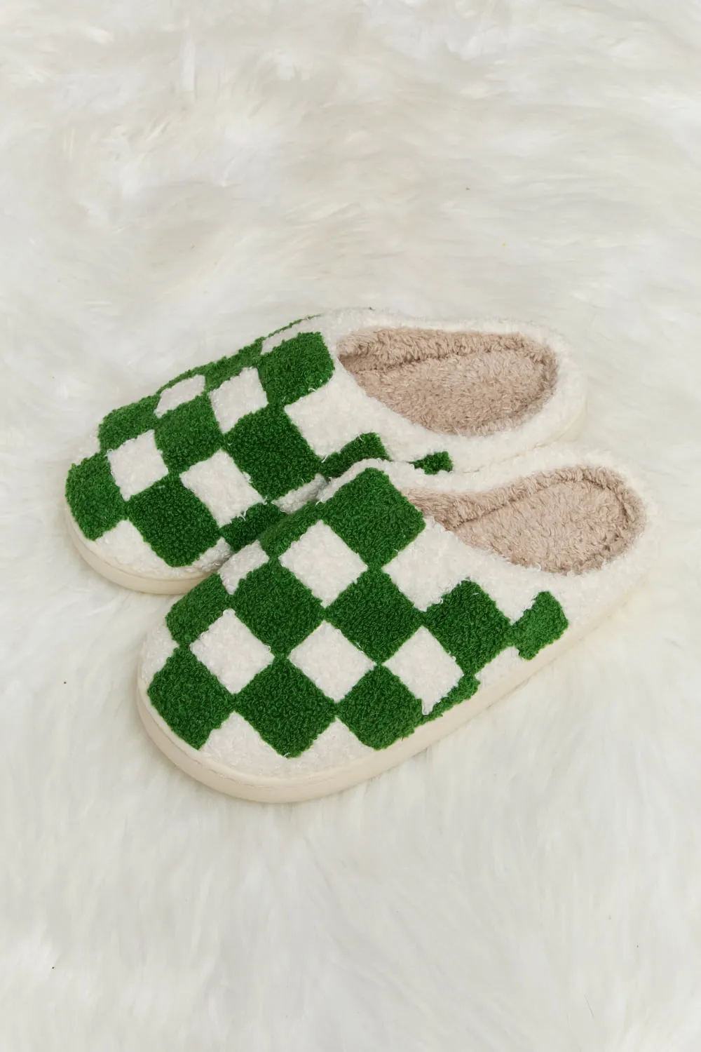 Plush Slide Slippers