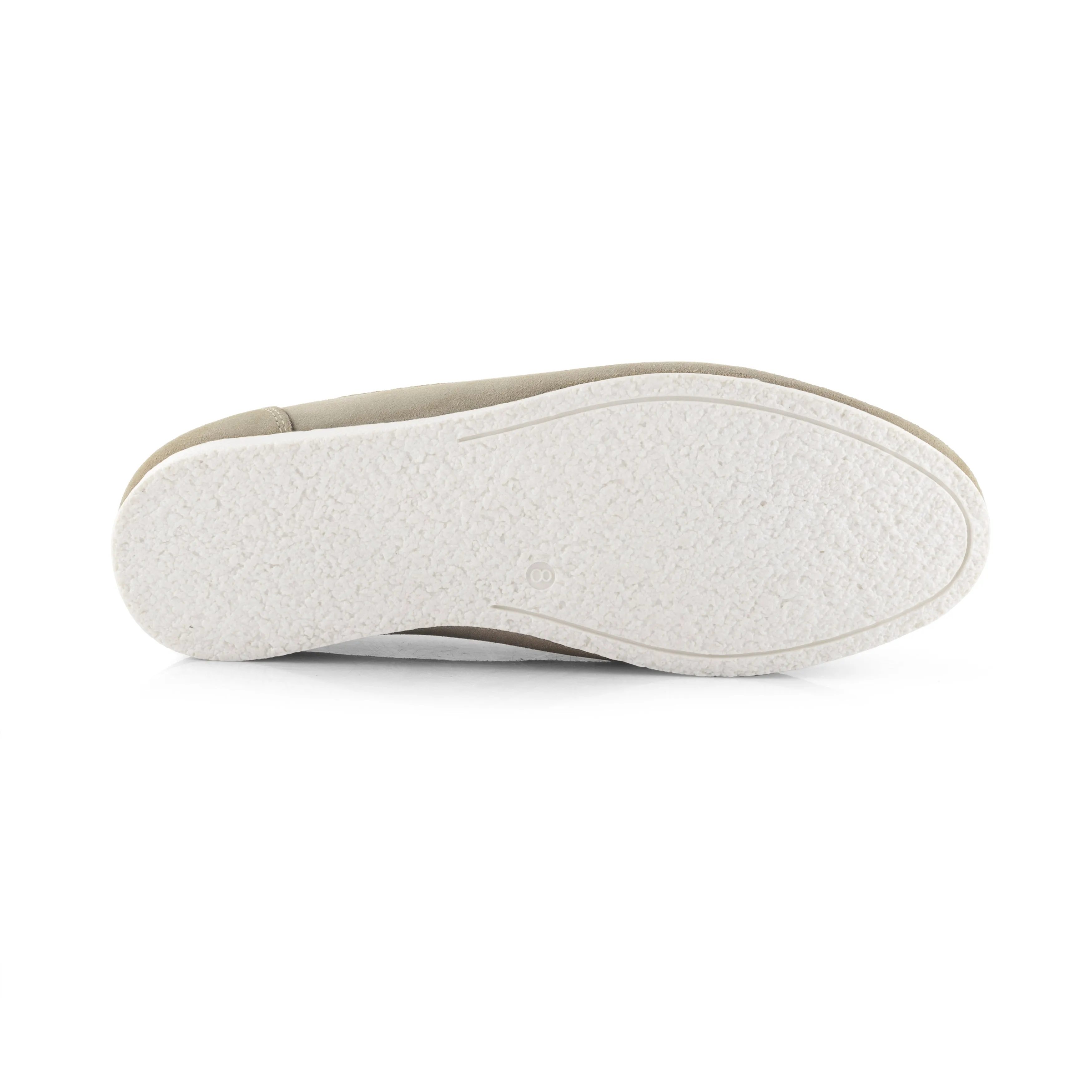 Stanhope Suede Leather Penny Loafer - Sand